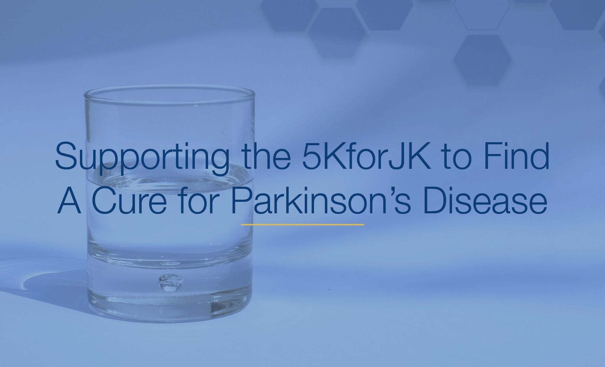 PDS Planning supports the 5k for jk to find a cure for parkinsons.